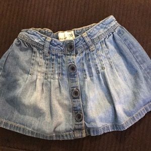 Girls denim skirt
